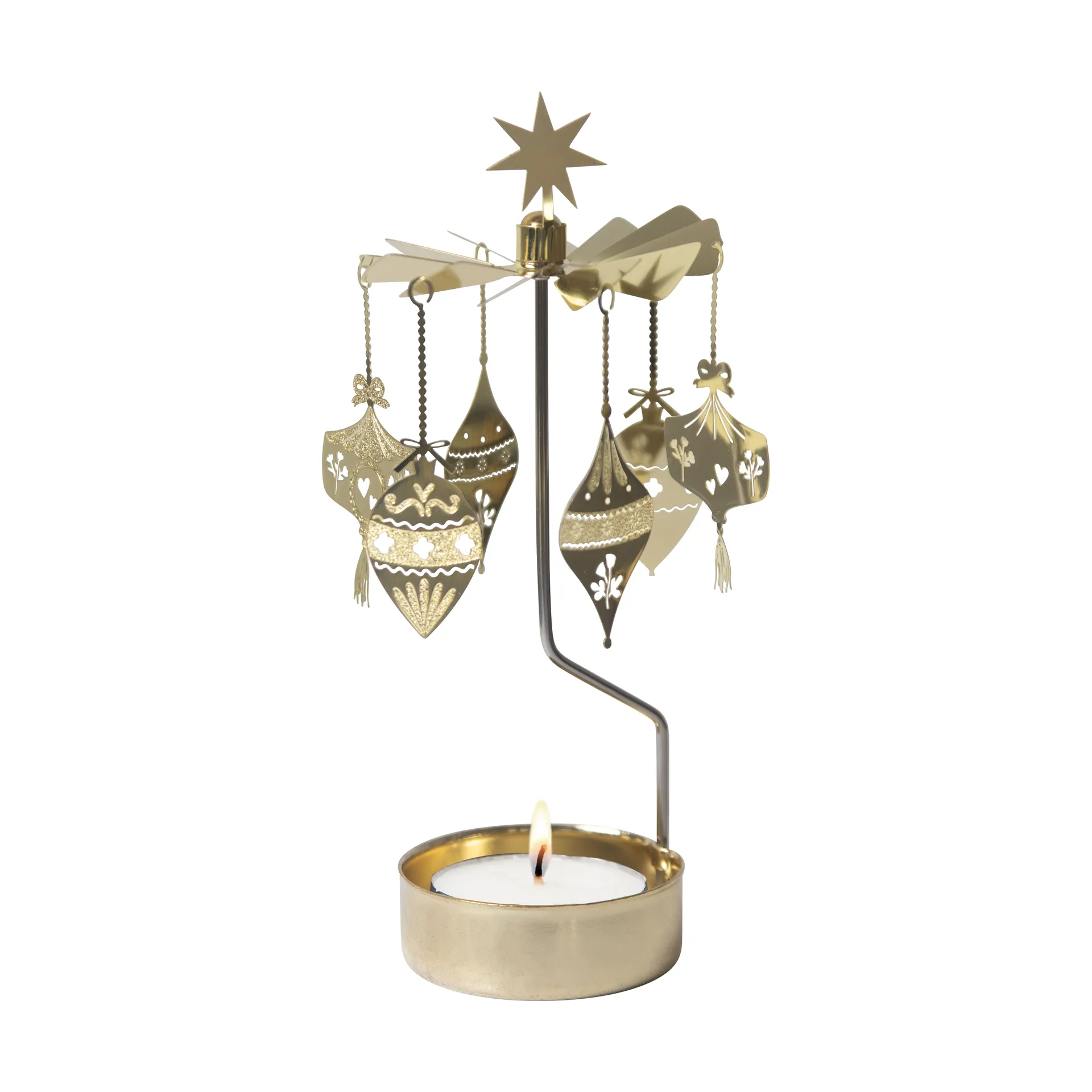 Ornaments Engelespiel, Gold Pluto Design