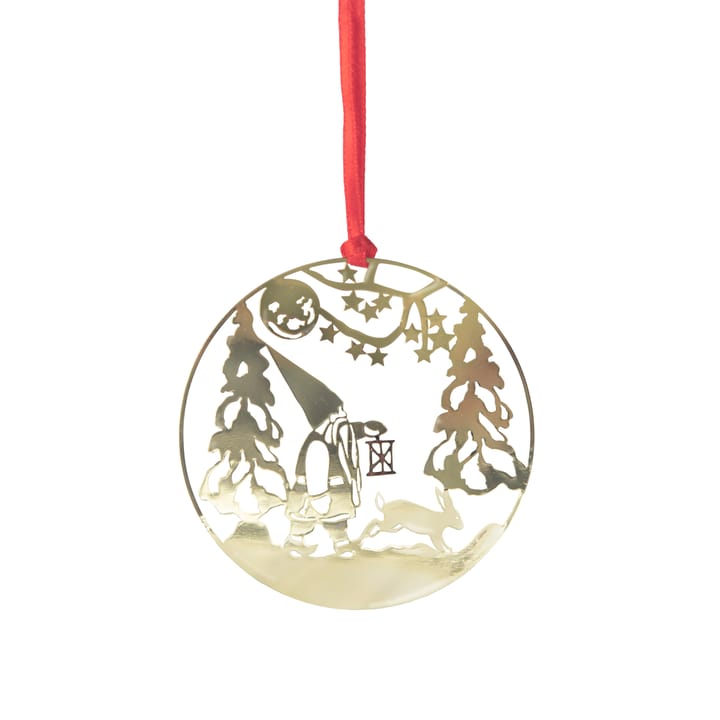 Pluto Metall-Weihnachtsdeko - Winterland, goldfarben - Pluto Design