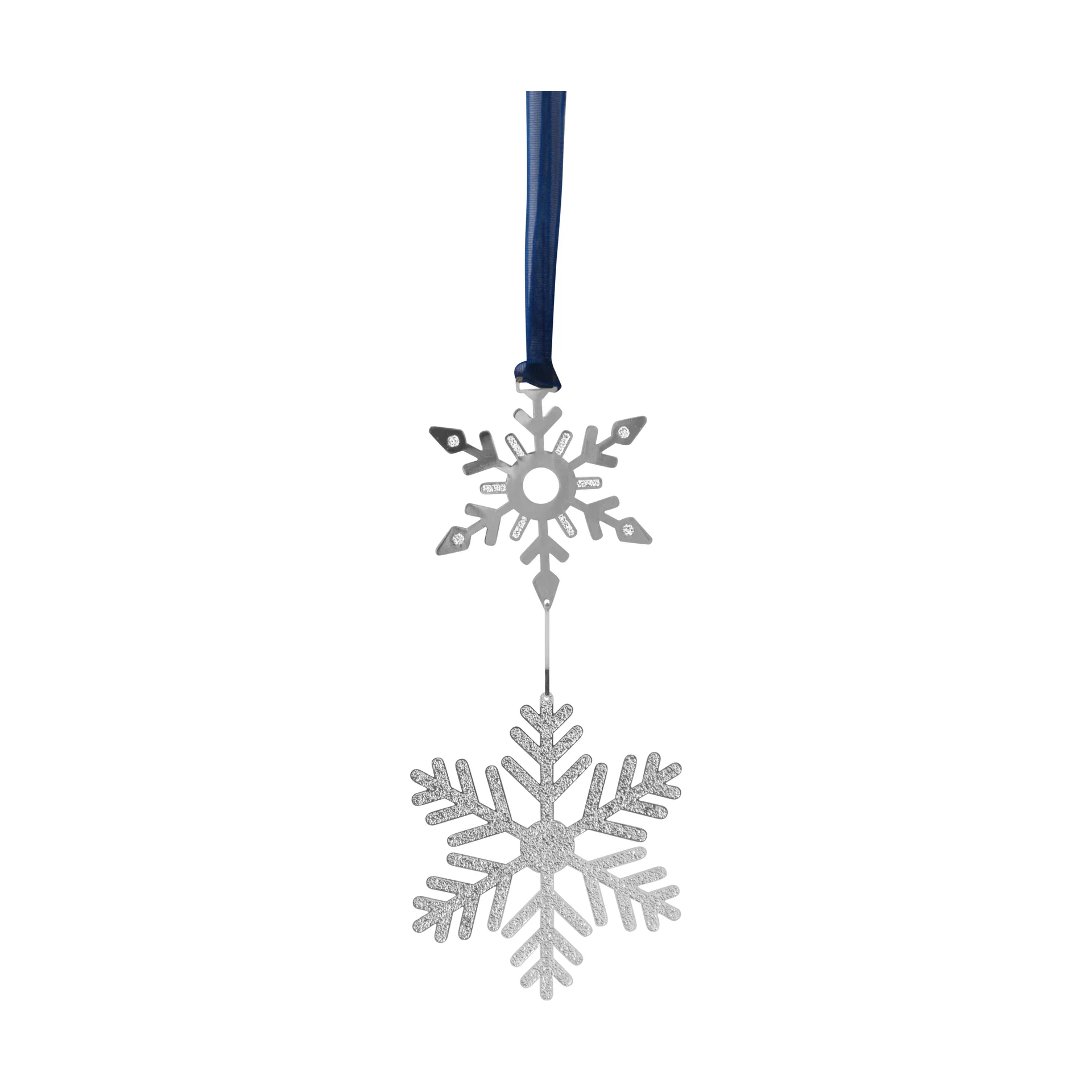 Snow Weihnachtsanhänger, Silver Pluto Design