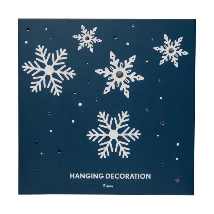 Snow Weihnachtsanhänger, Silver Pluto Design