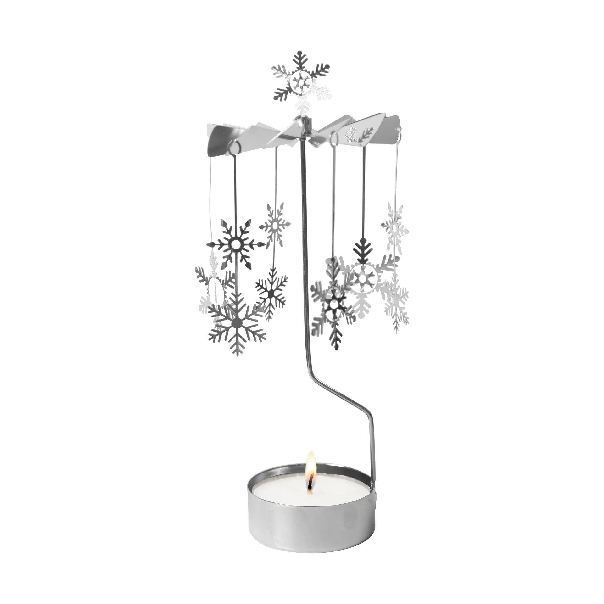 Snowfall Engelspiel XL, Silber Pluto Design