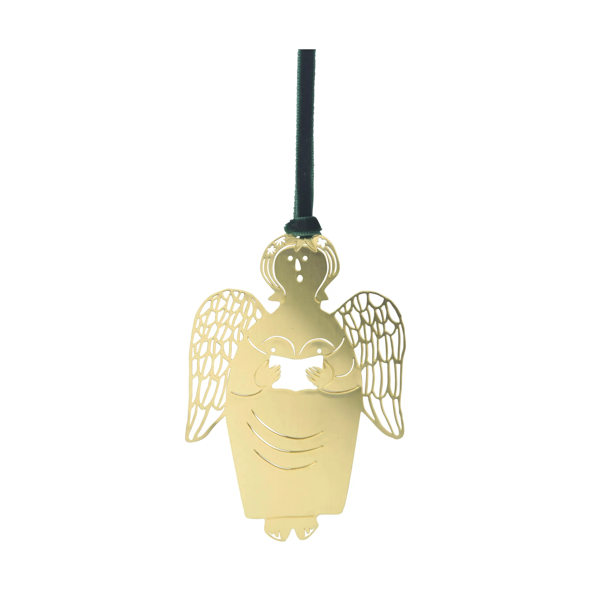 Stig L Gingerbread Angel Weihnachtsbaumanhänger, Gold Pluto Design