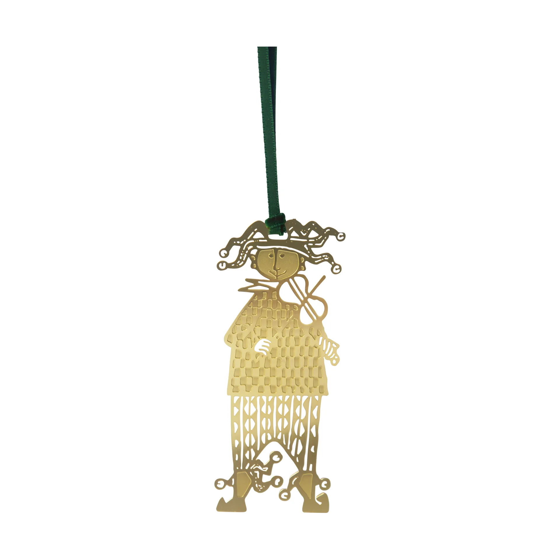 Stig Lindberg Karneval Dekorationsanhänger, Gold Pluto Design