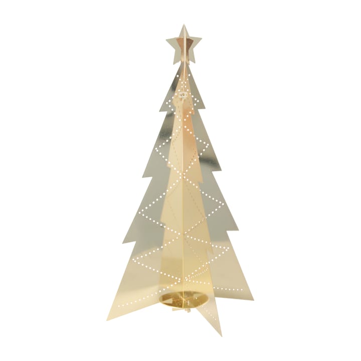 Tisch-Weihnachtsbaum groß 19 cm, Gold Pluto Design