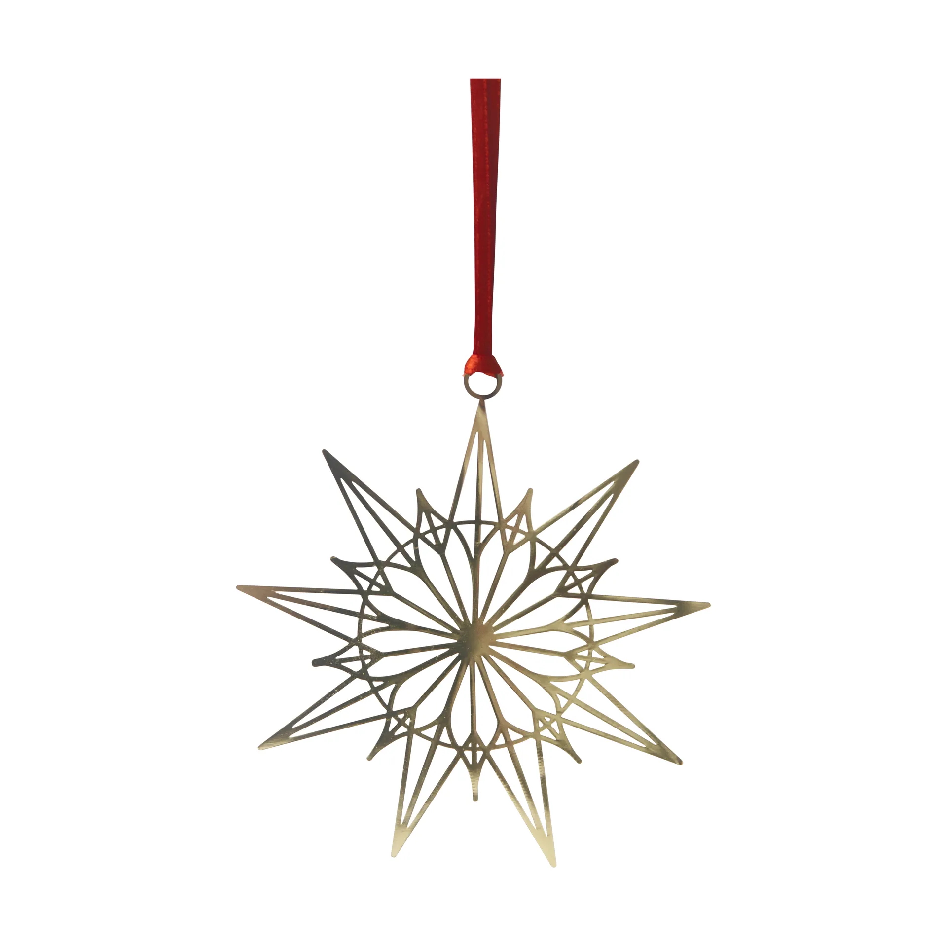 Weihnachtsstern Dekorationsanhänger, Gold Pluto Design