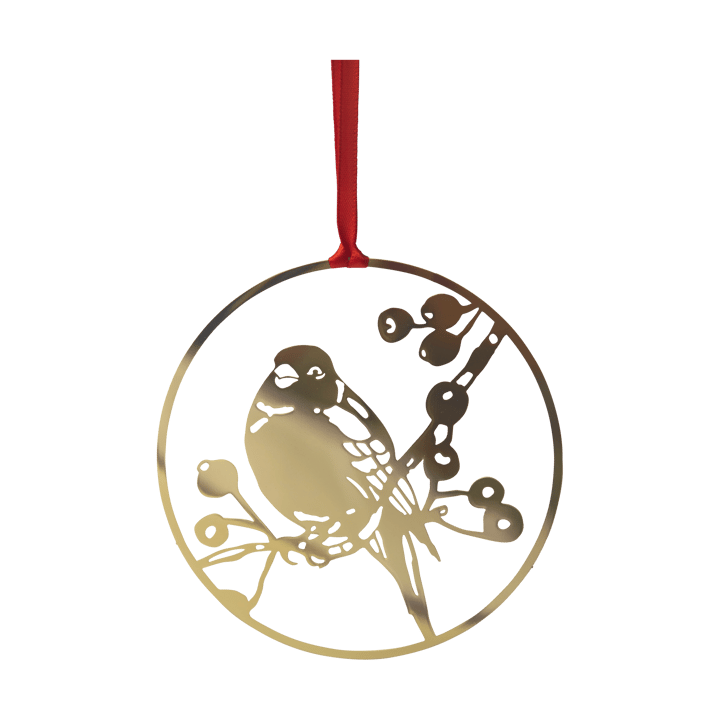 Winter Bird L Weihnachtshänger - Gold - Pluto Design