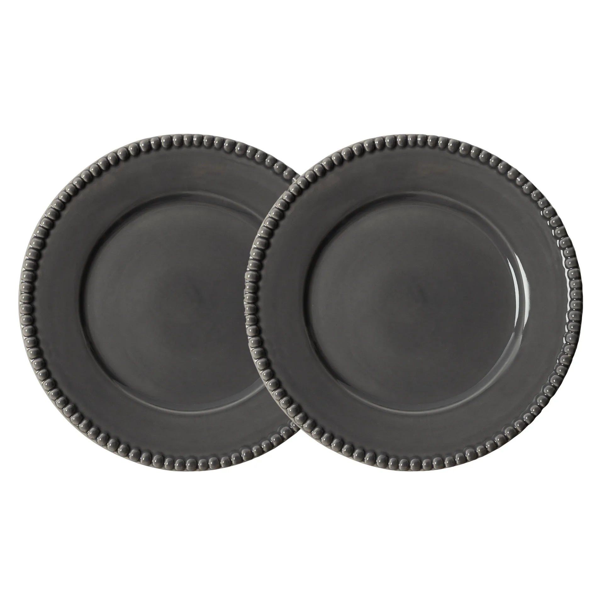 Daria Essteller Ø28cm 2er Pack, Clean grey PotteryJo