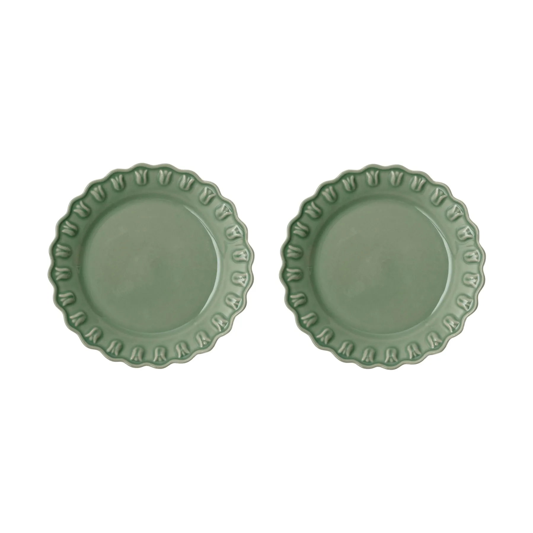 Tulipa kleiner Teller Ø20 cm 2er Pack, Verona green PotteryJo