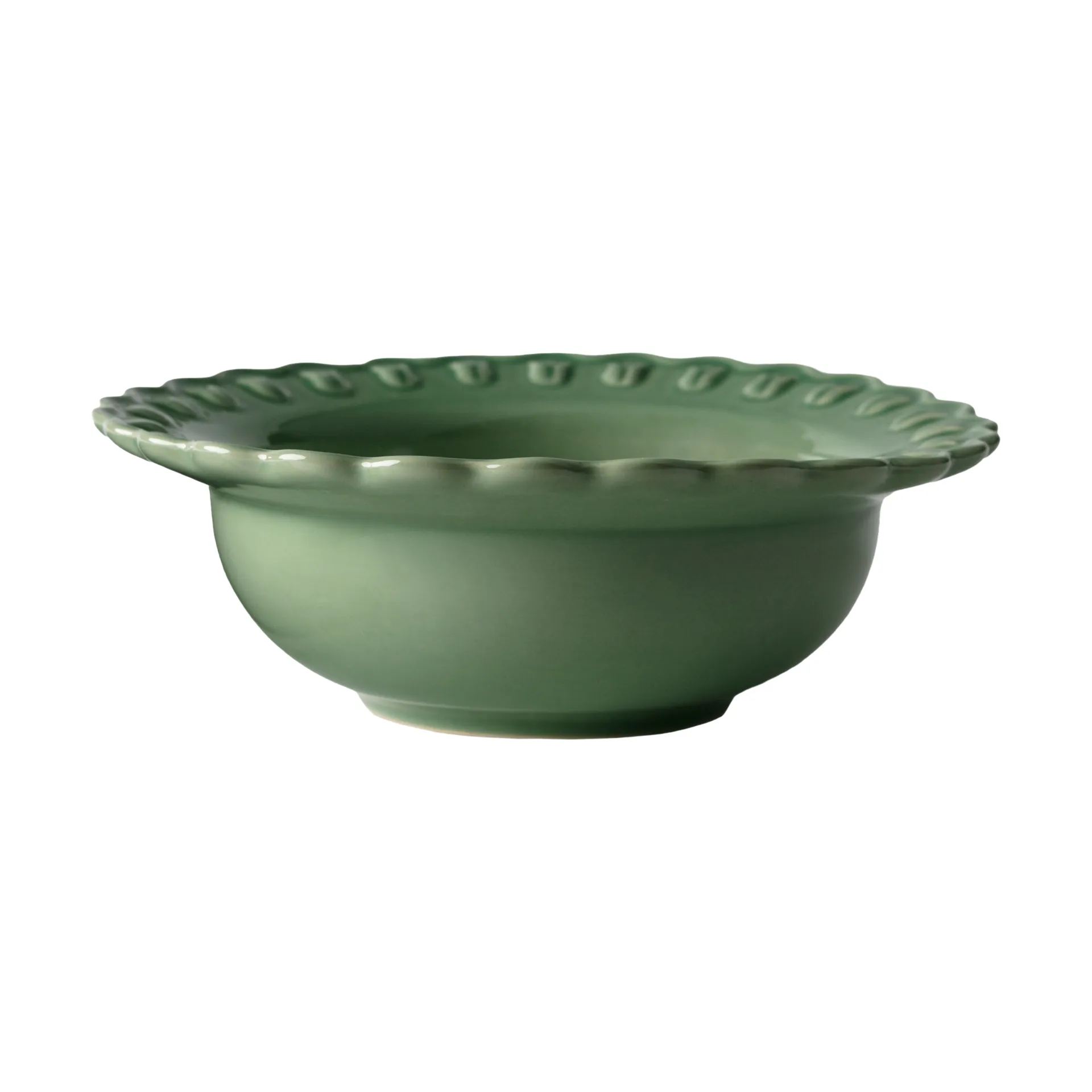 Tulipa tiefer Teller klein Ø17 cm 2er-Pack, Verona green PotteryJo
