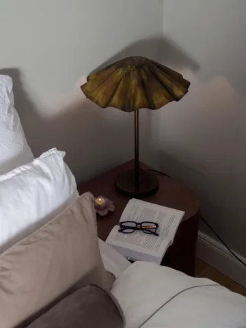 Aira Tischleuchte - Gebürstetes Messing, 54 cm - PR Home