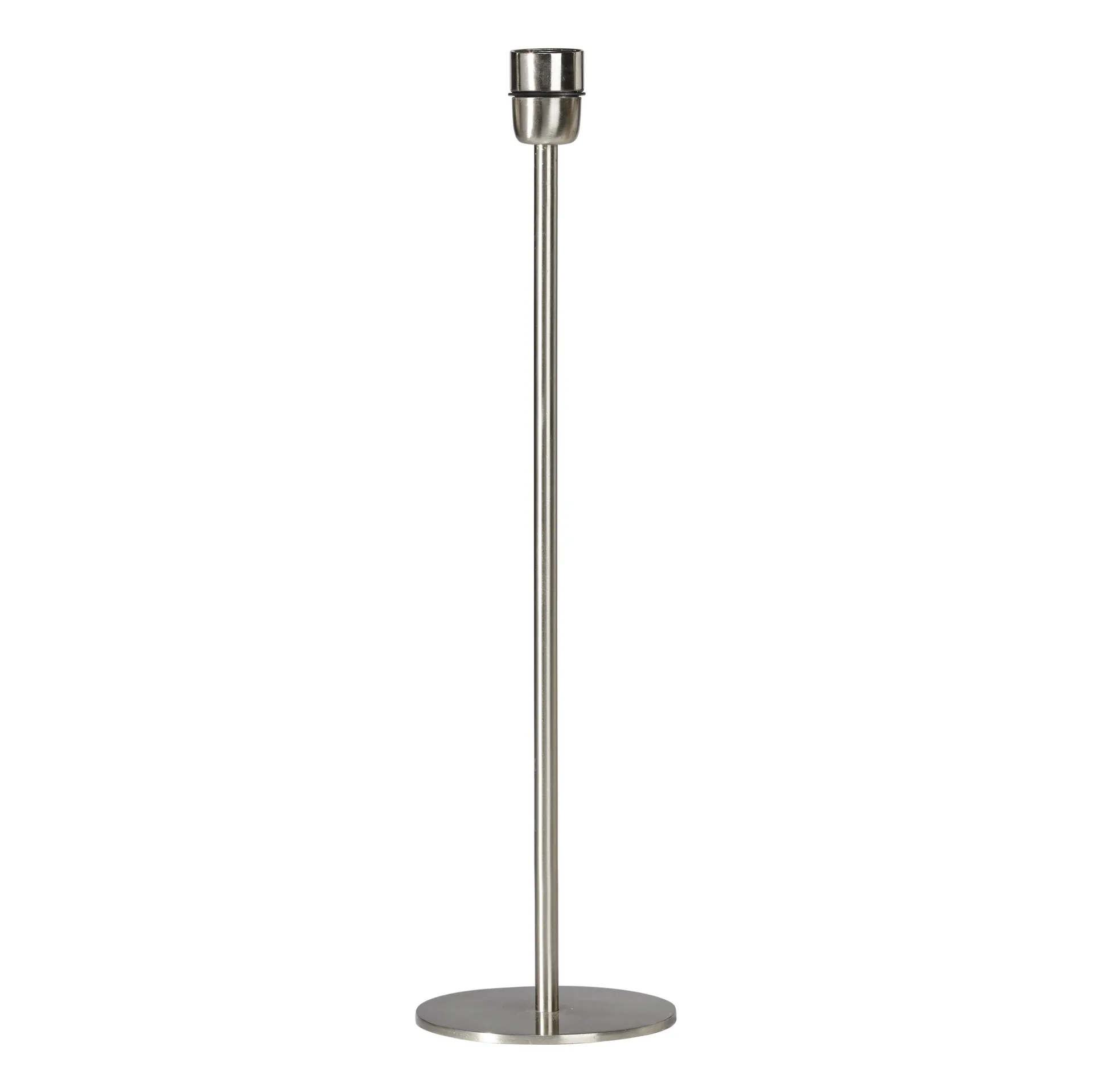 Base Lampenfuß 45cm, Matt Chrom PR Home