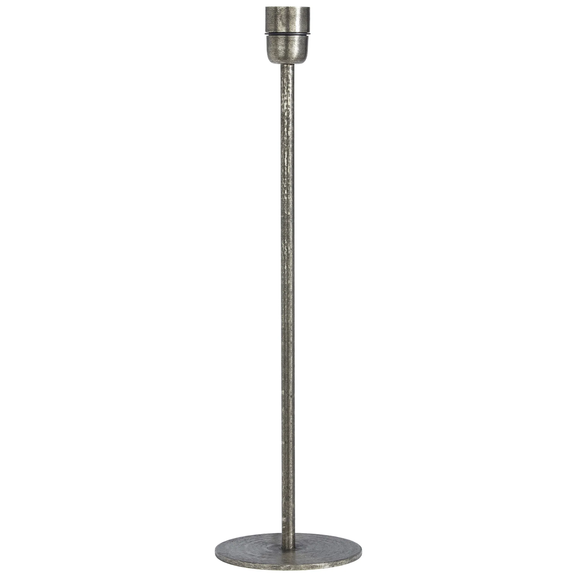 Base Lampenfuß 55cm, Beaten silver PR Home