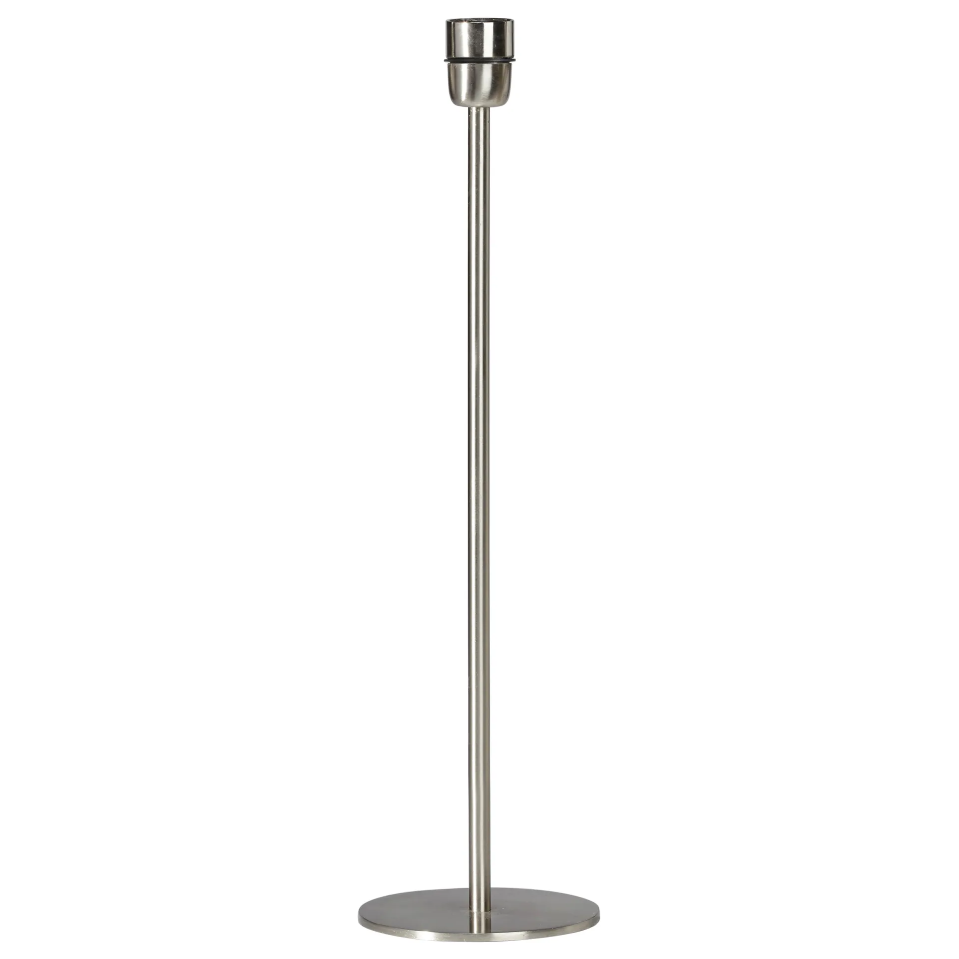 Base Lampenfuß 55cm, Chrom matt PR Home