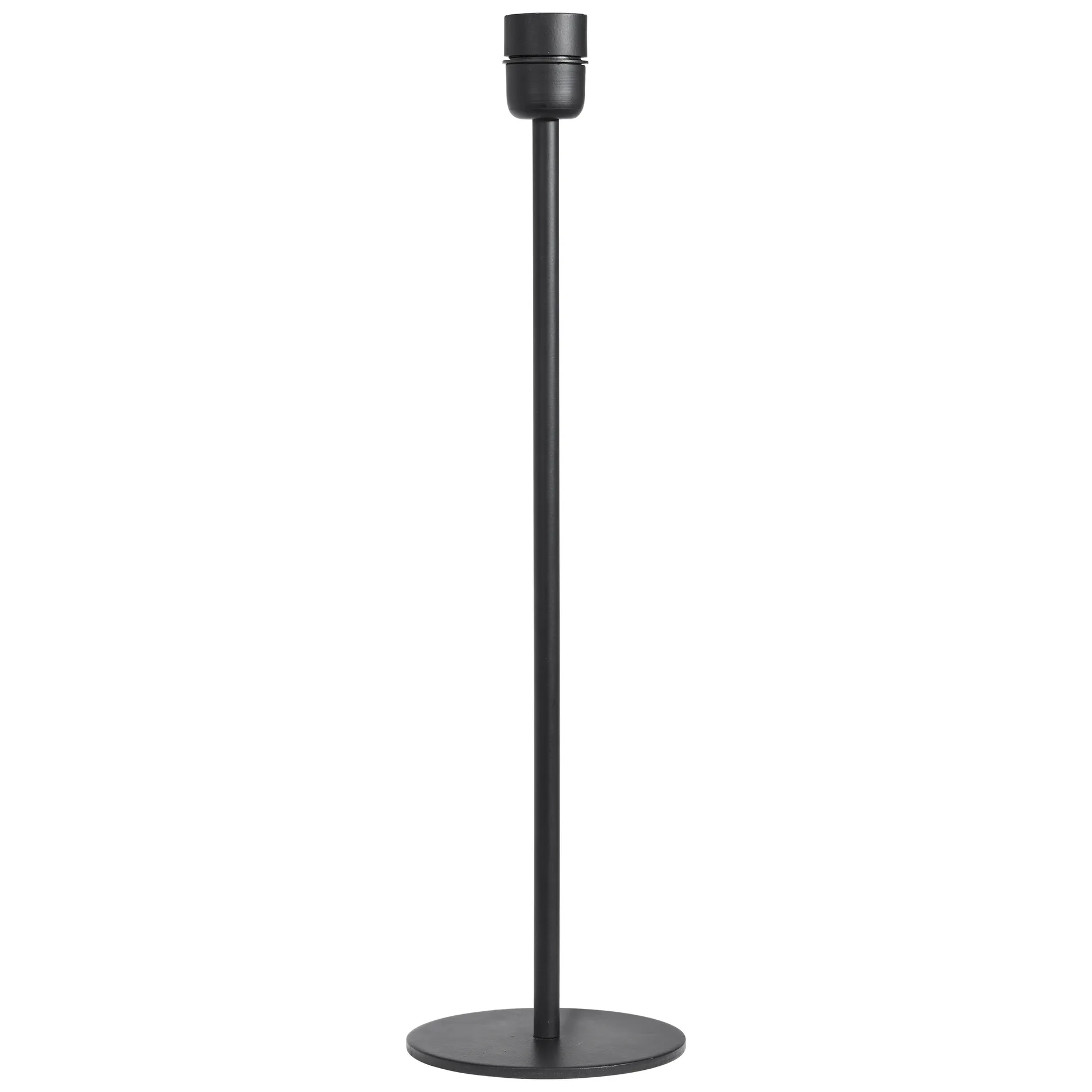Base Lampenfuß 55cm, Mattschwarz PR Home