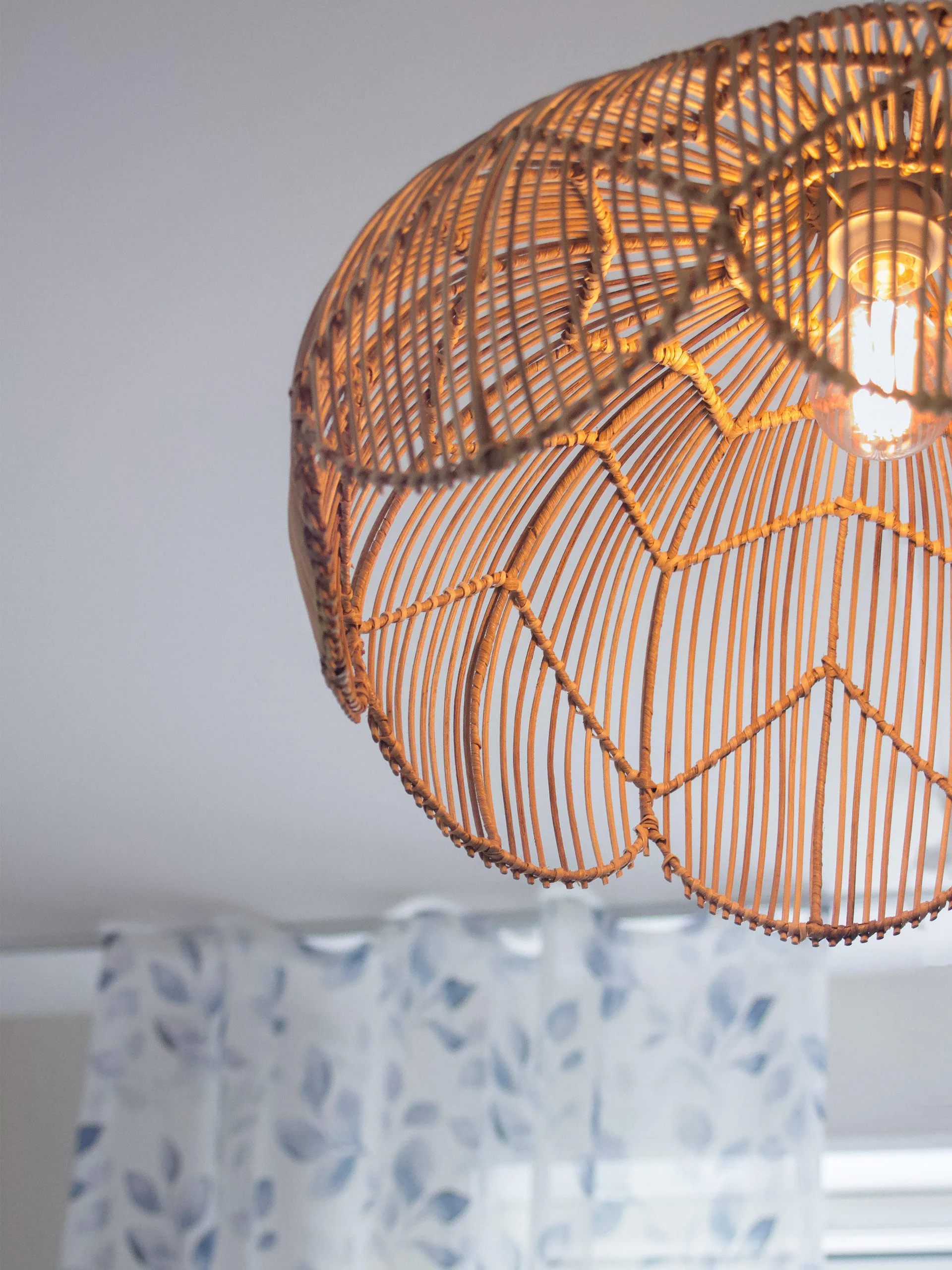 Belle Pendelleuchte, Natur, Ø53x32 cm PR Home