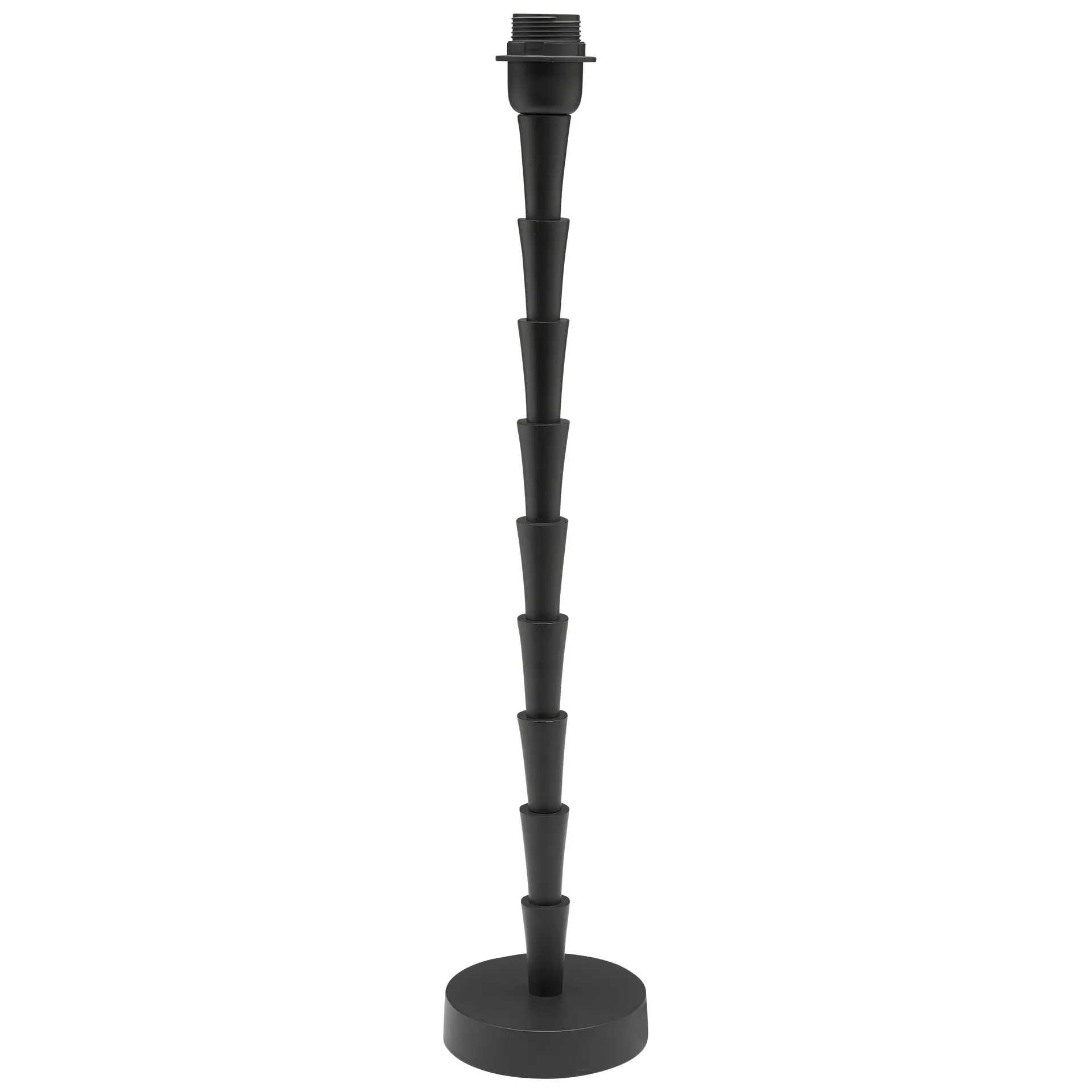 Chloe Lampenfuß 61cm, Mattschwarz PR Home