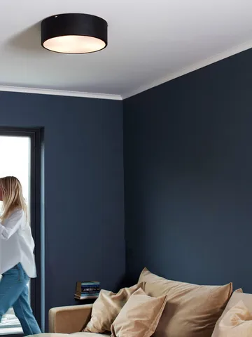 Colmar Deckenleuchte - Schwarz, Ø41x13 cm - PR Home