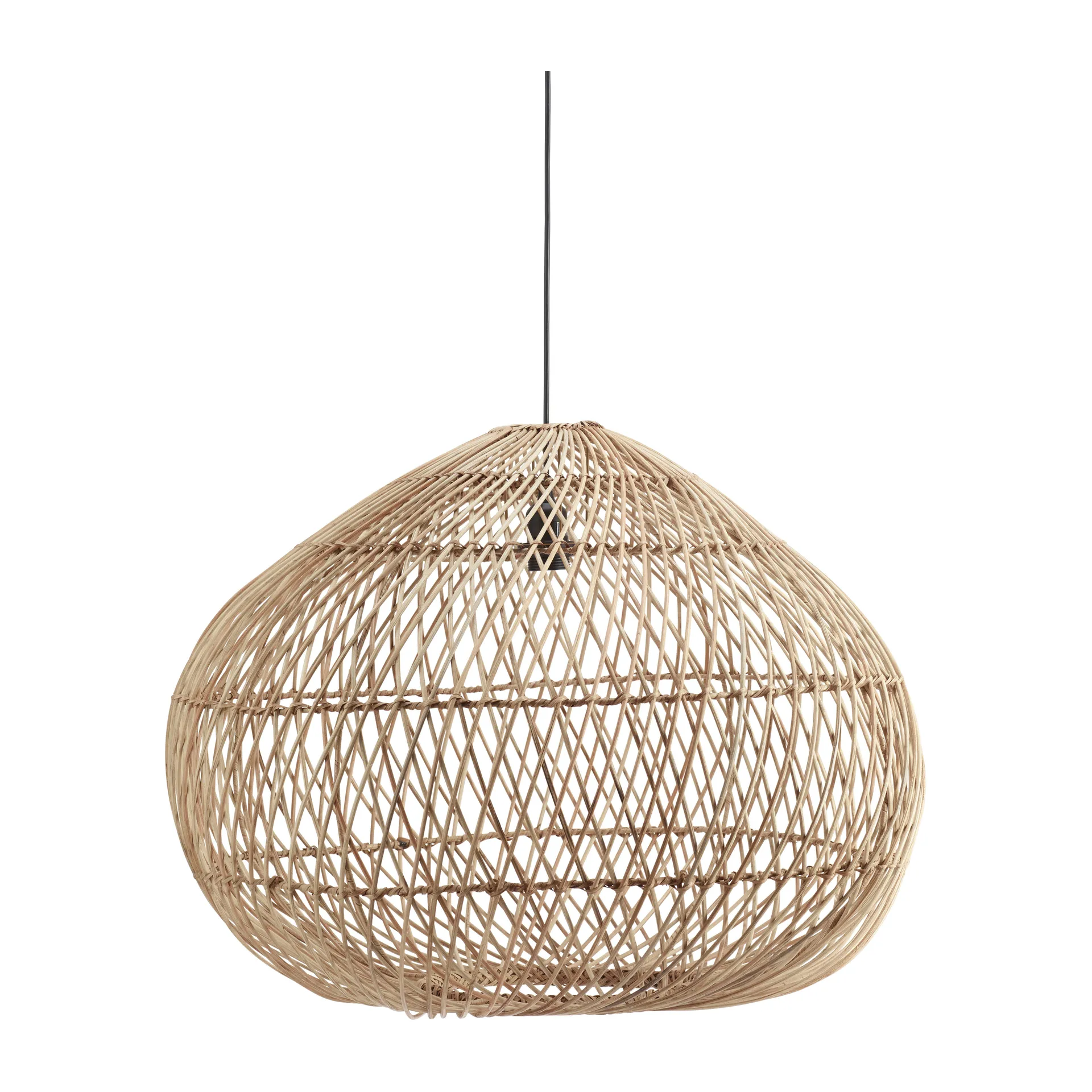 Karen Pendelleuchte Rattan, Ø70cm PR Home