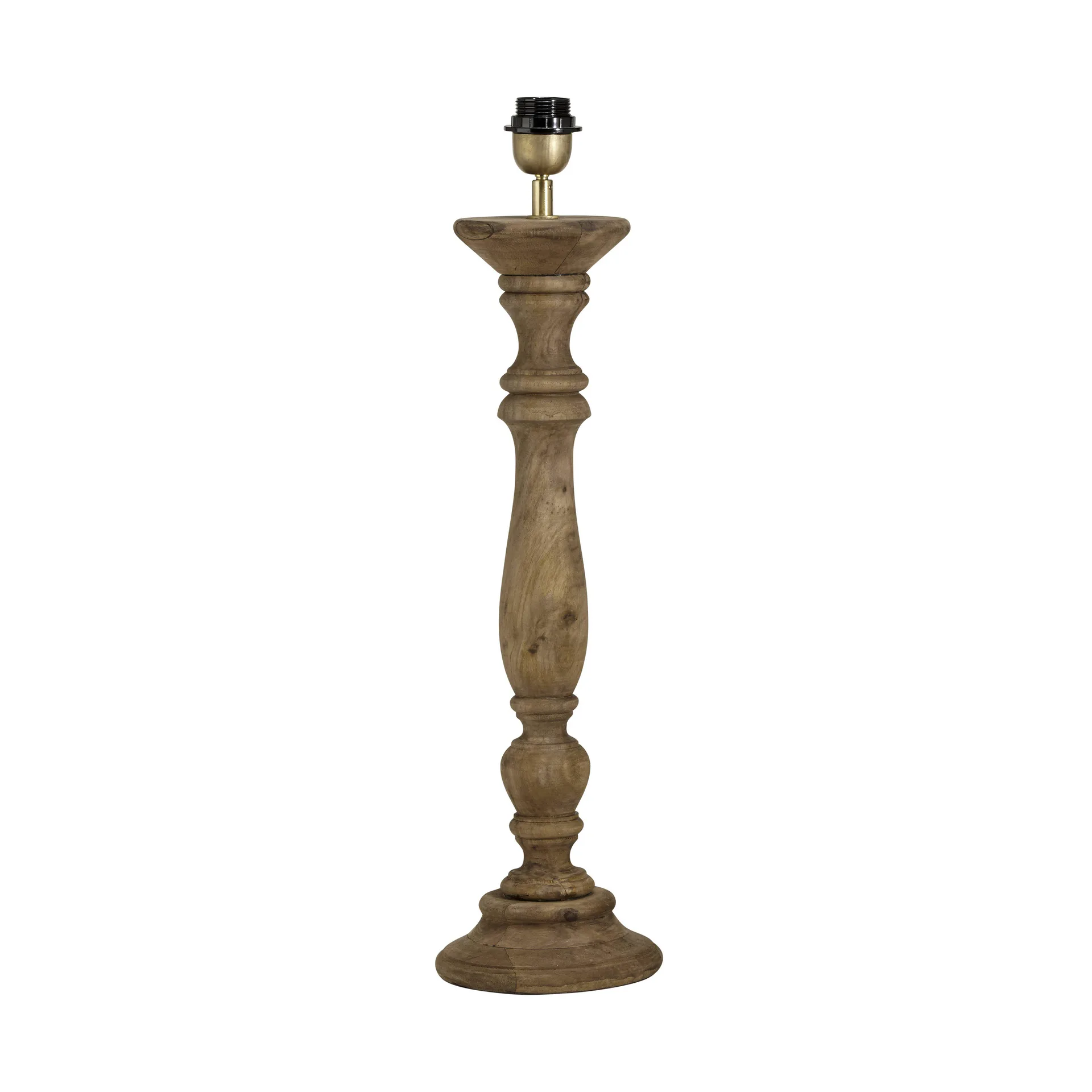 Lodge Lampenfuß aged brown, 38cm PR Home