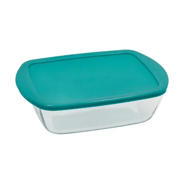 Cook & Store rechteckige Glasschale mit Deckel - 28x20x8 cm - Pyrex