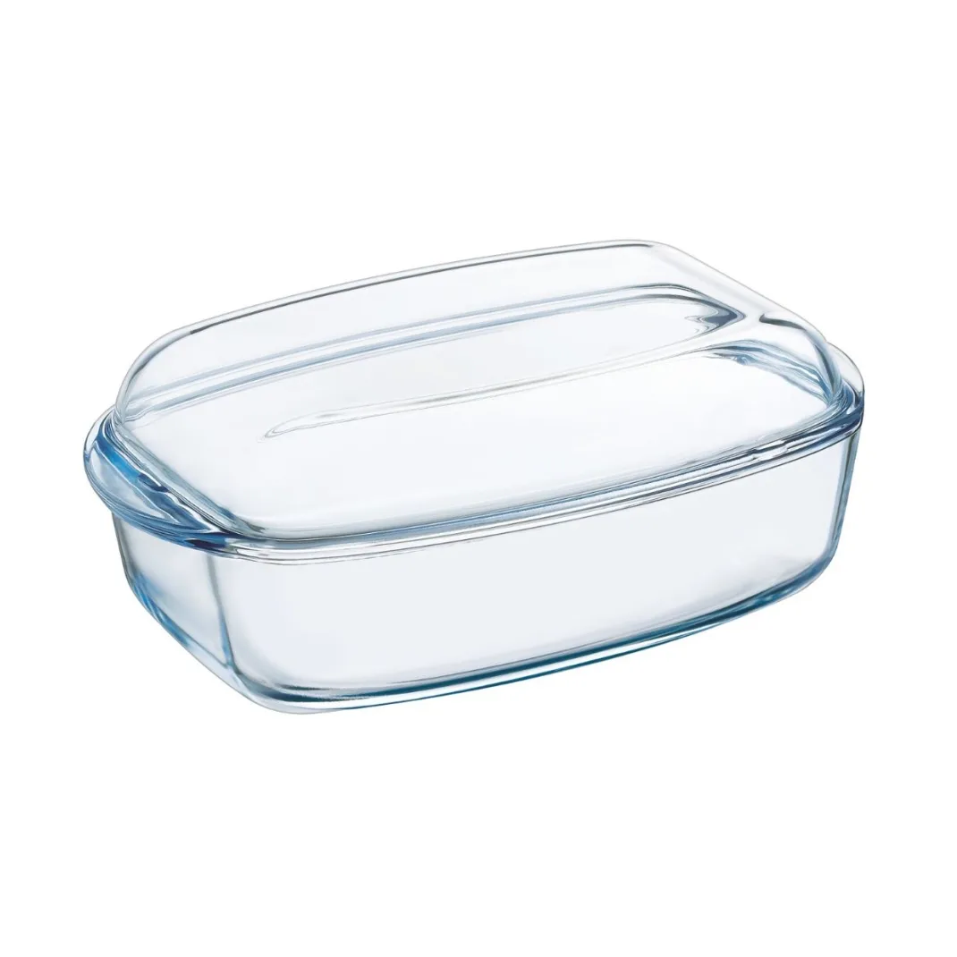 Essentials Schmortopf mit Glasdeckel, 4,5 Liter Pyrex