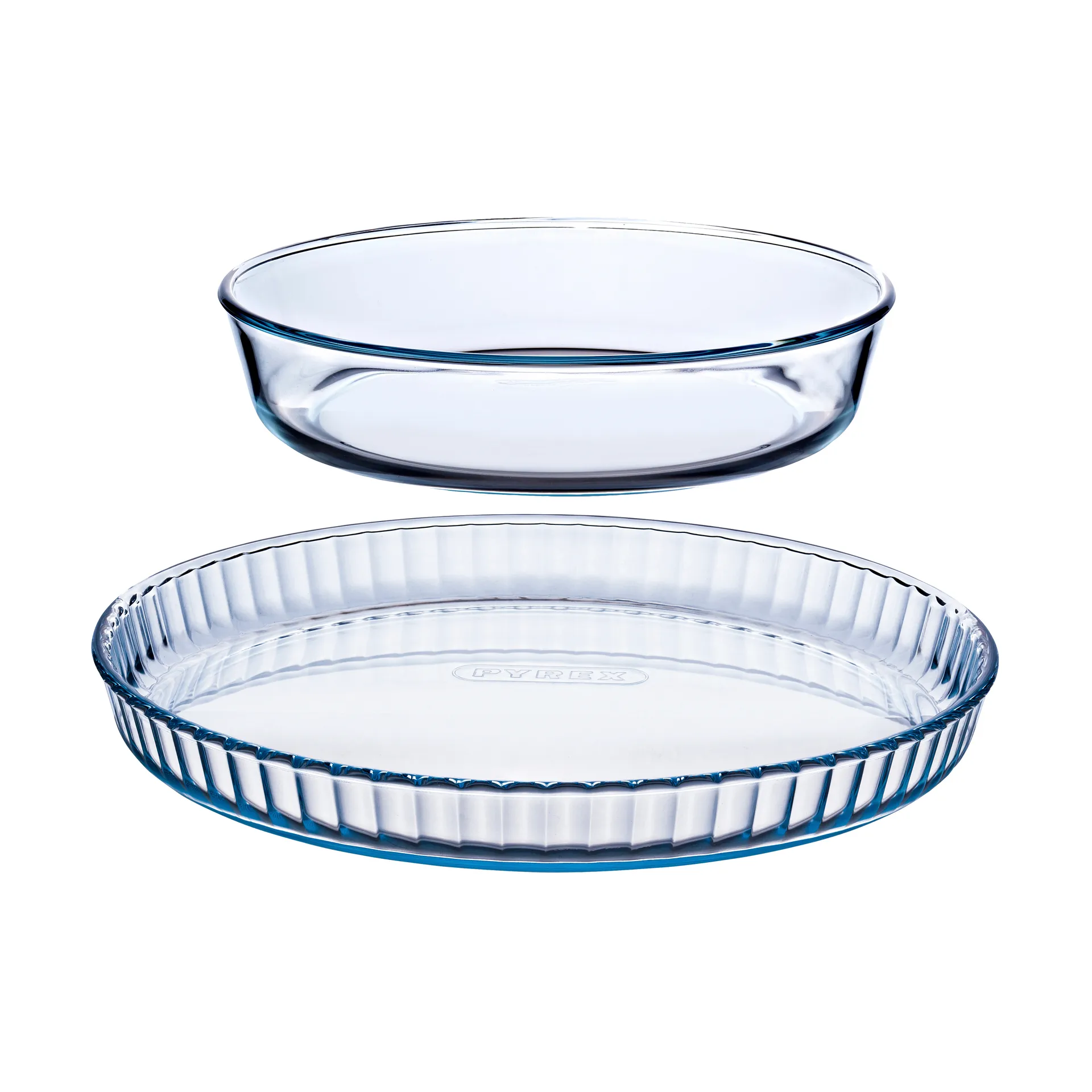 Ikonisches Kuchenform-Set aus Borosilikatglas, 2-teilig Pyrex