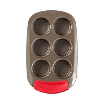 Pyrex Asimetria Muffinform - Silikon, rechteckig, 6 Muffins - Pyrex