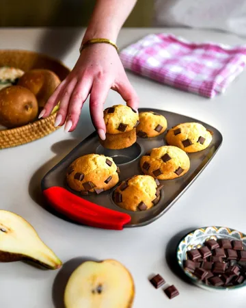 Pyrex Asimetria Muffinform - Silikon, rechteckig, 6 Muffins - Pyrex