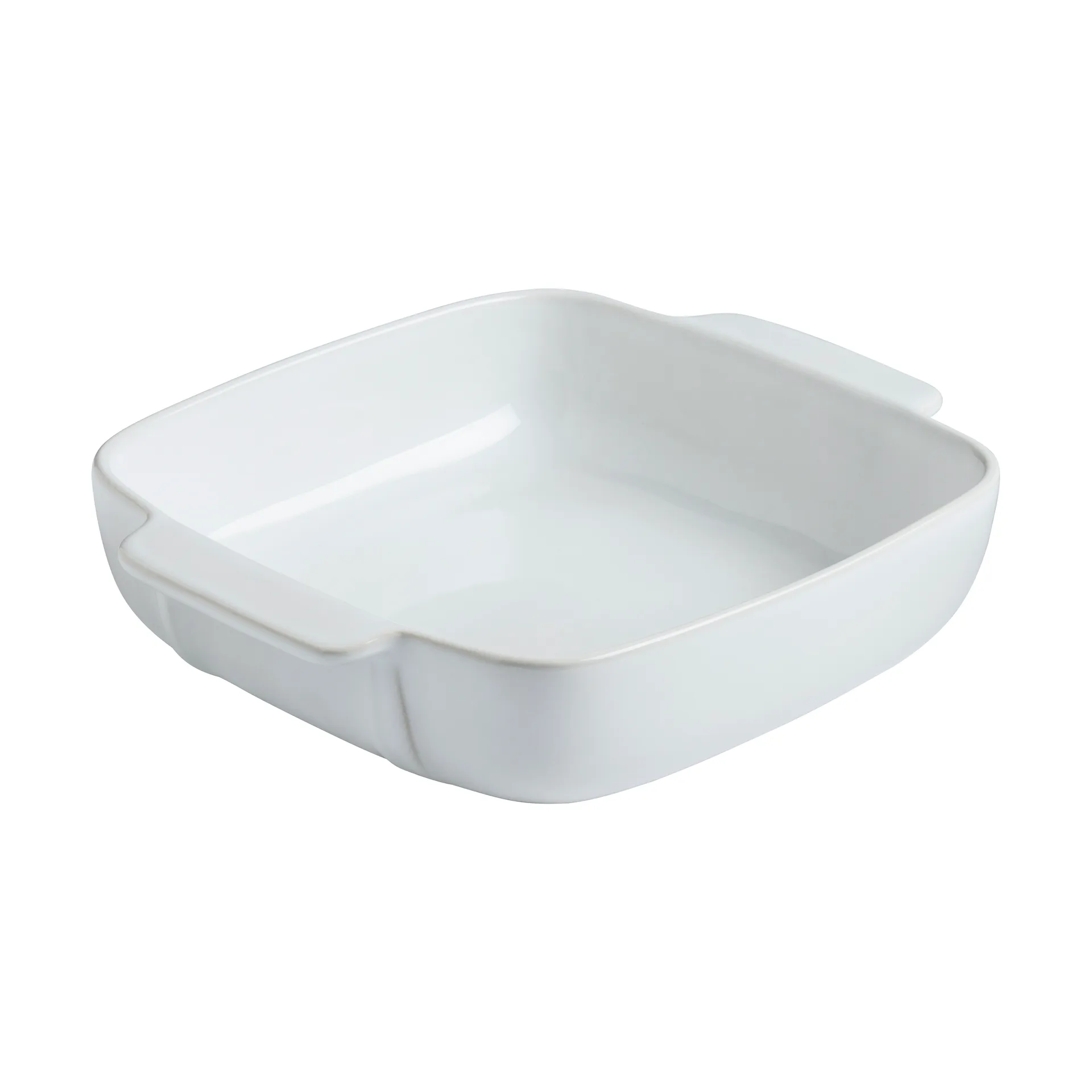 Pyrex quadratische Keramikplatte weiß, 22x22 cm Pyrex