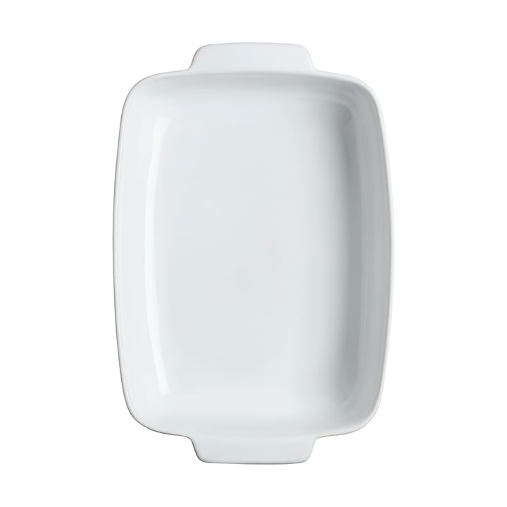 Pyrex rechteckige Keramikplatte weiß, 35x25 cm Pyrex