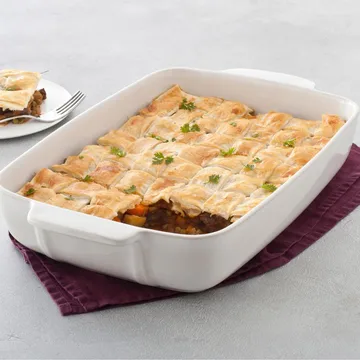 Pyrex rechteckige Keramikplatte weiß - 35x25 cm - Pyrex