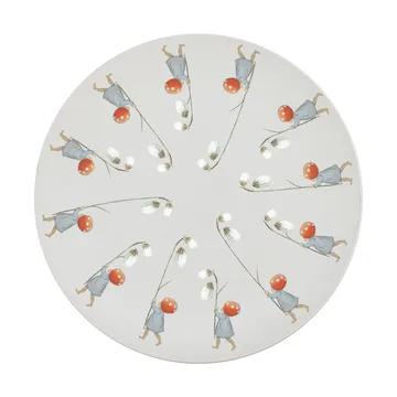 Elsa Beskow Tomtebobarnen Teller Ø20 cm - Multi - Rätt Start