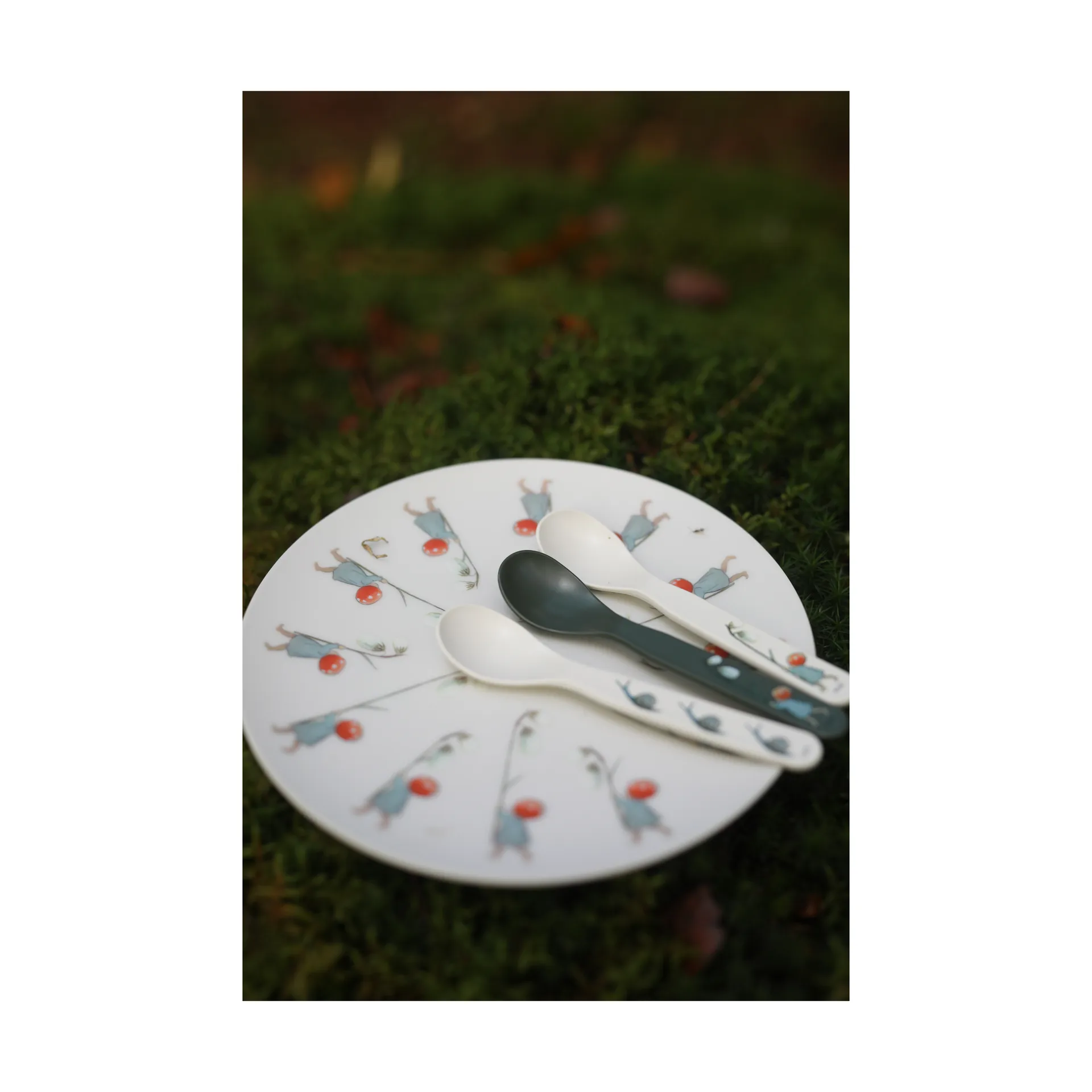 Elsa Beskow Tomtebobarnen Teller Ø20 cm, Multi Rätt Start