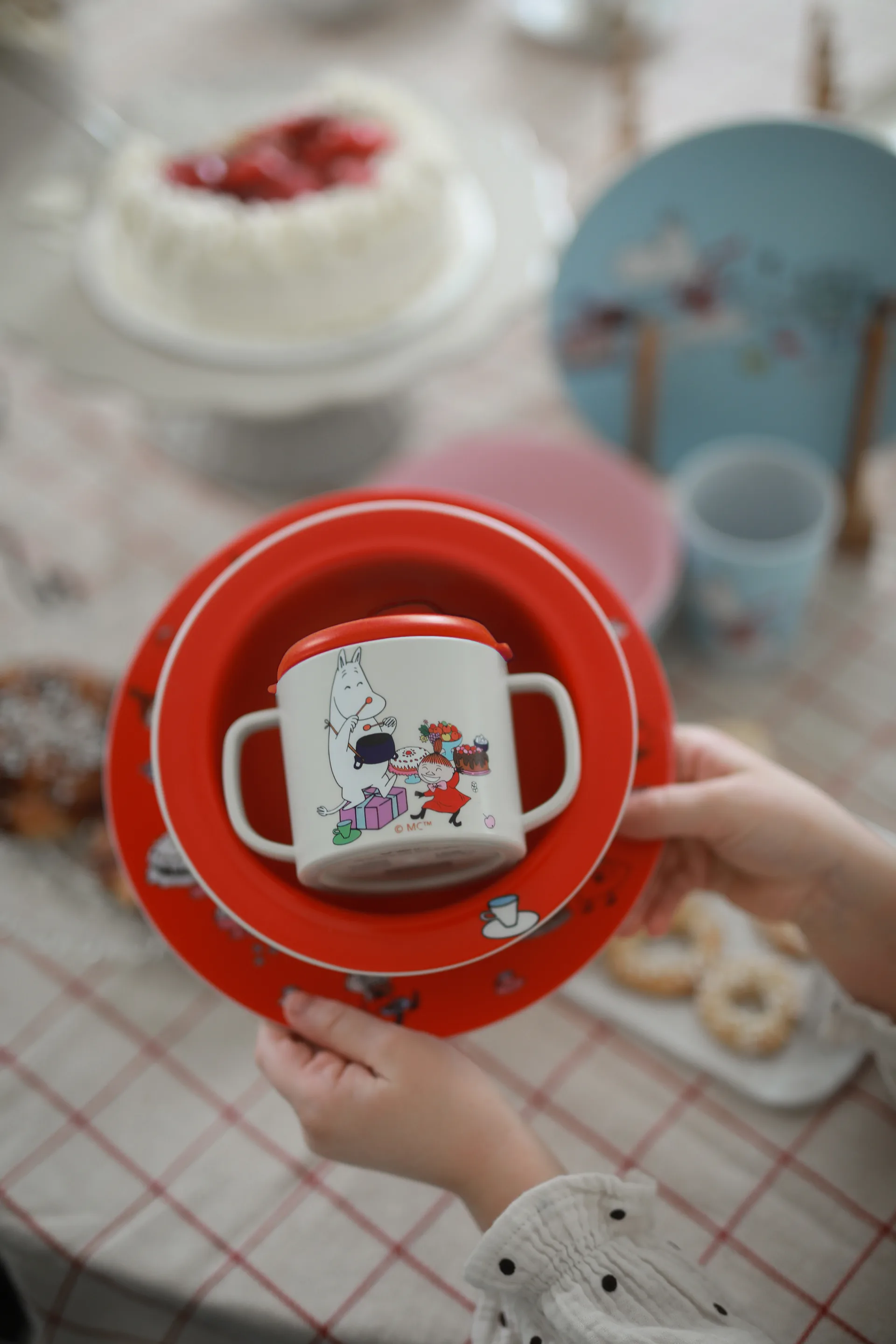 Mumin Little My Trinkbecher 20 cl, Rot Rätt Start