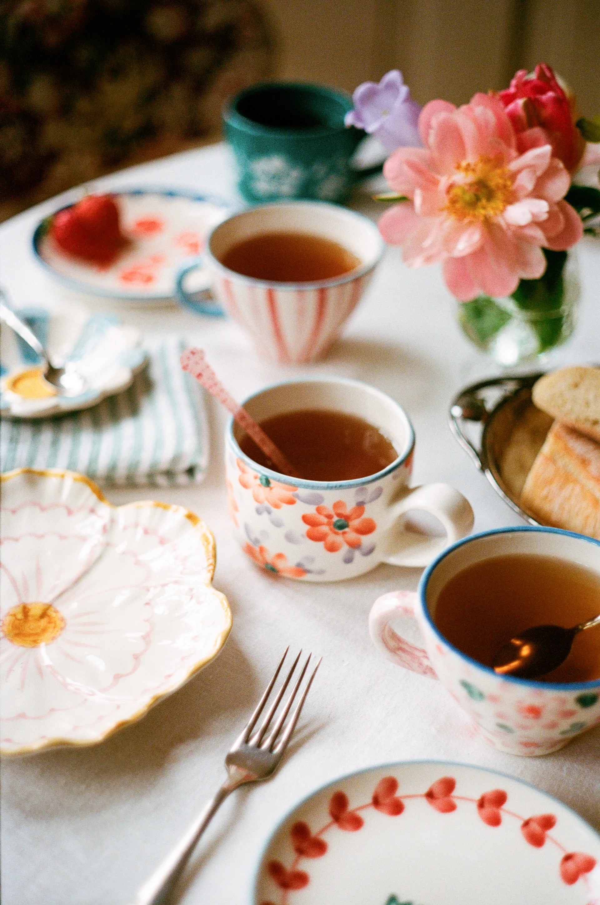 Rice Keramik Teetasse, Stripes RICE