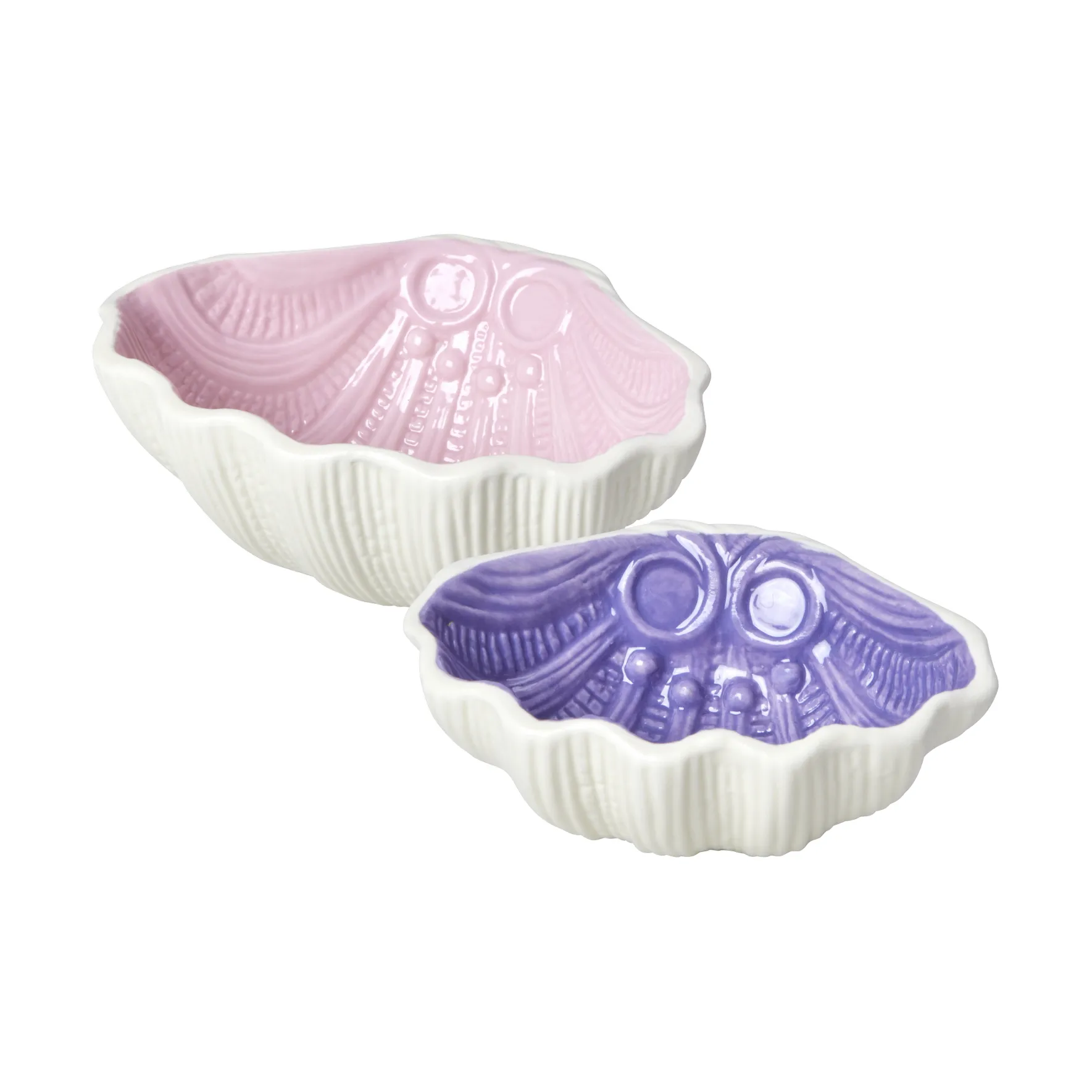 Rice Keramikschale 2 Teile, Soft pink RICE