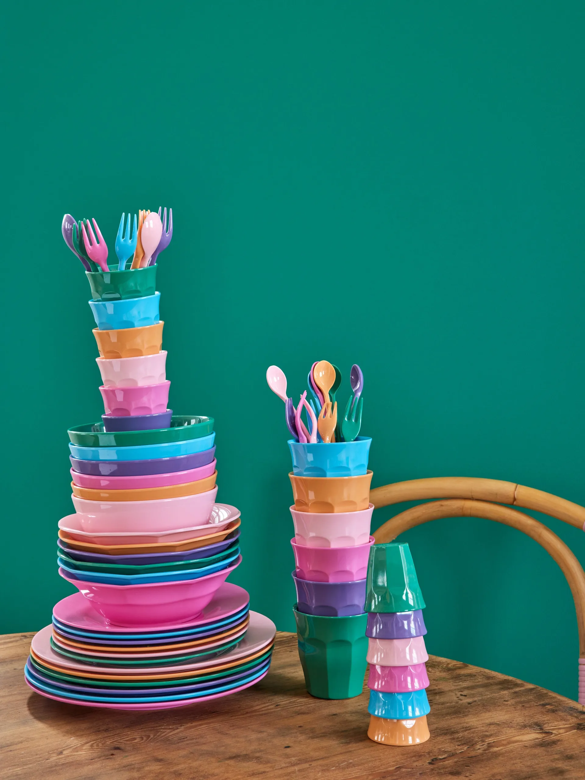 Rice Löffel Melamin14 cm 6er Pack, La Joie de Vivre RICE