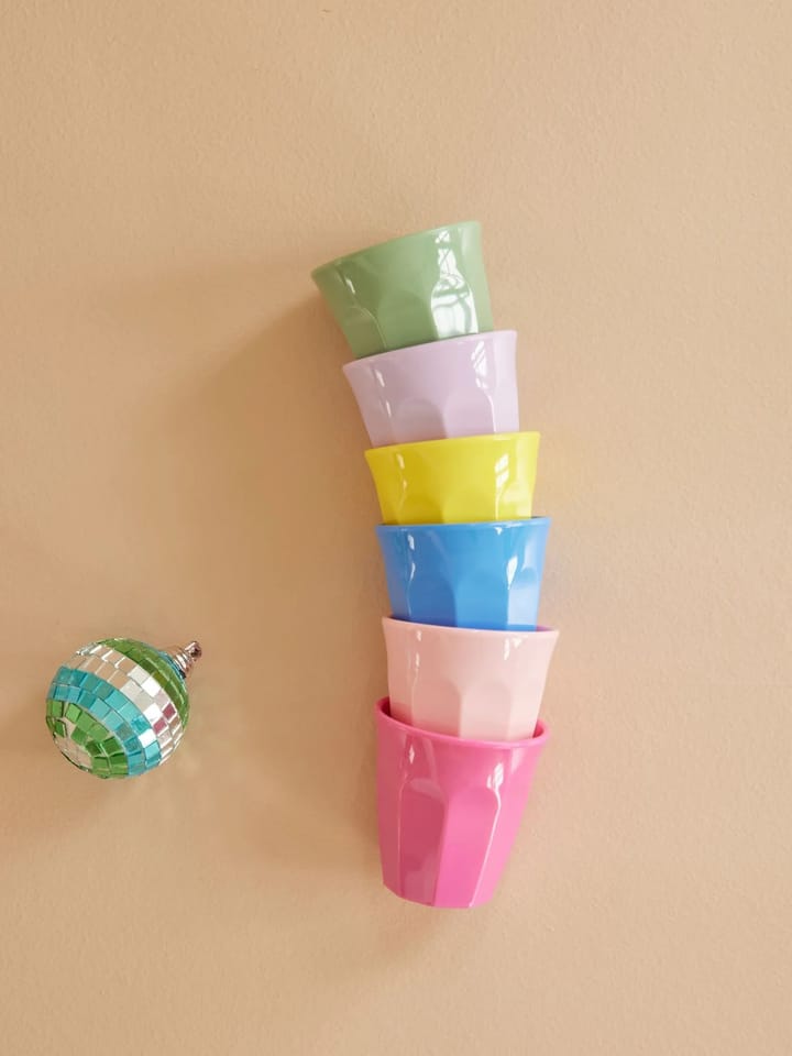 Rice Melaminbecher xsmall 6er Pack, Multicolor RICE