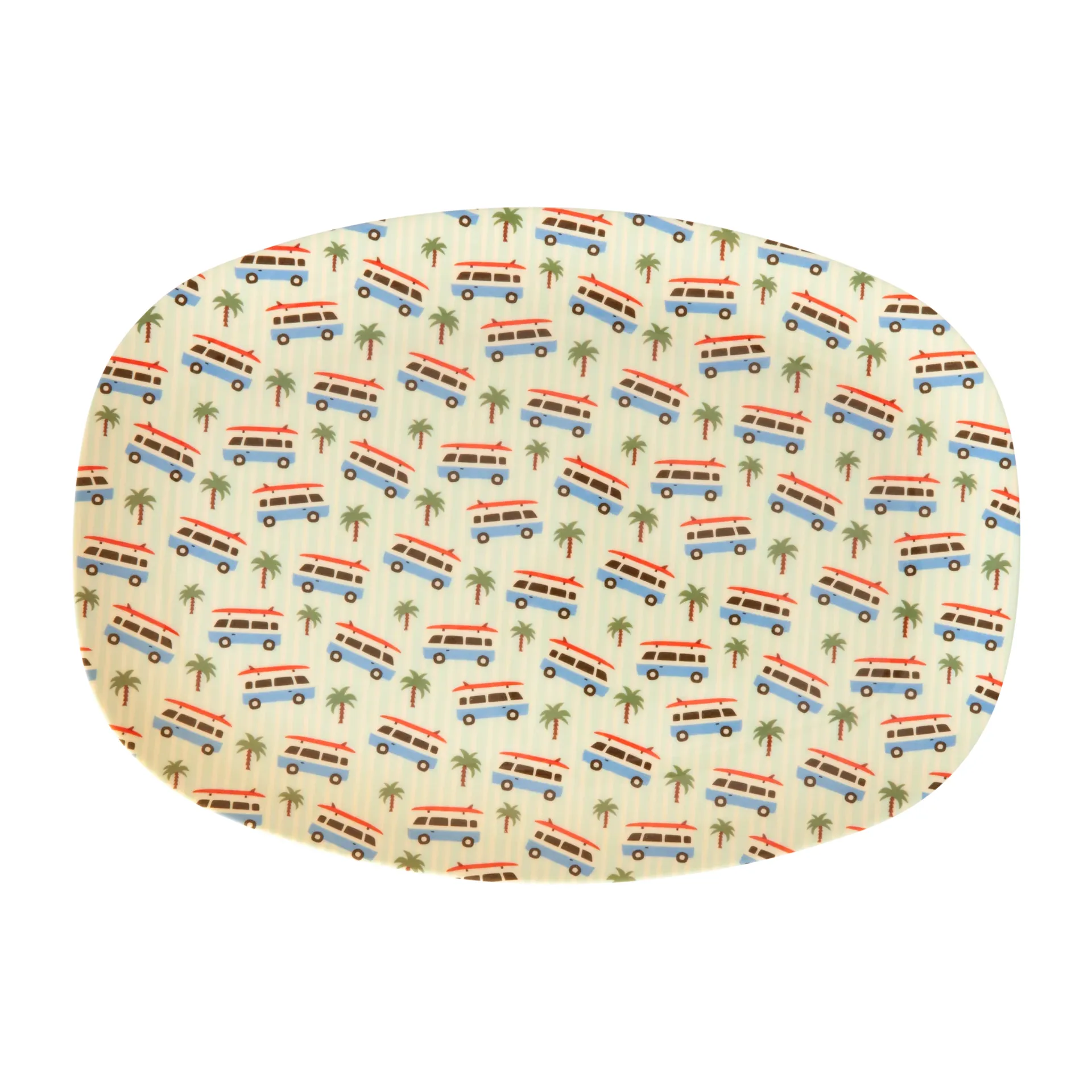 Rice Melaminteller 22 x 30cm, Cars RICE