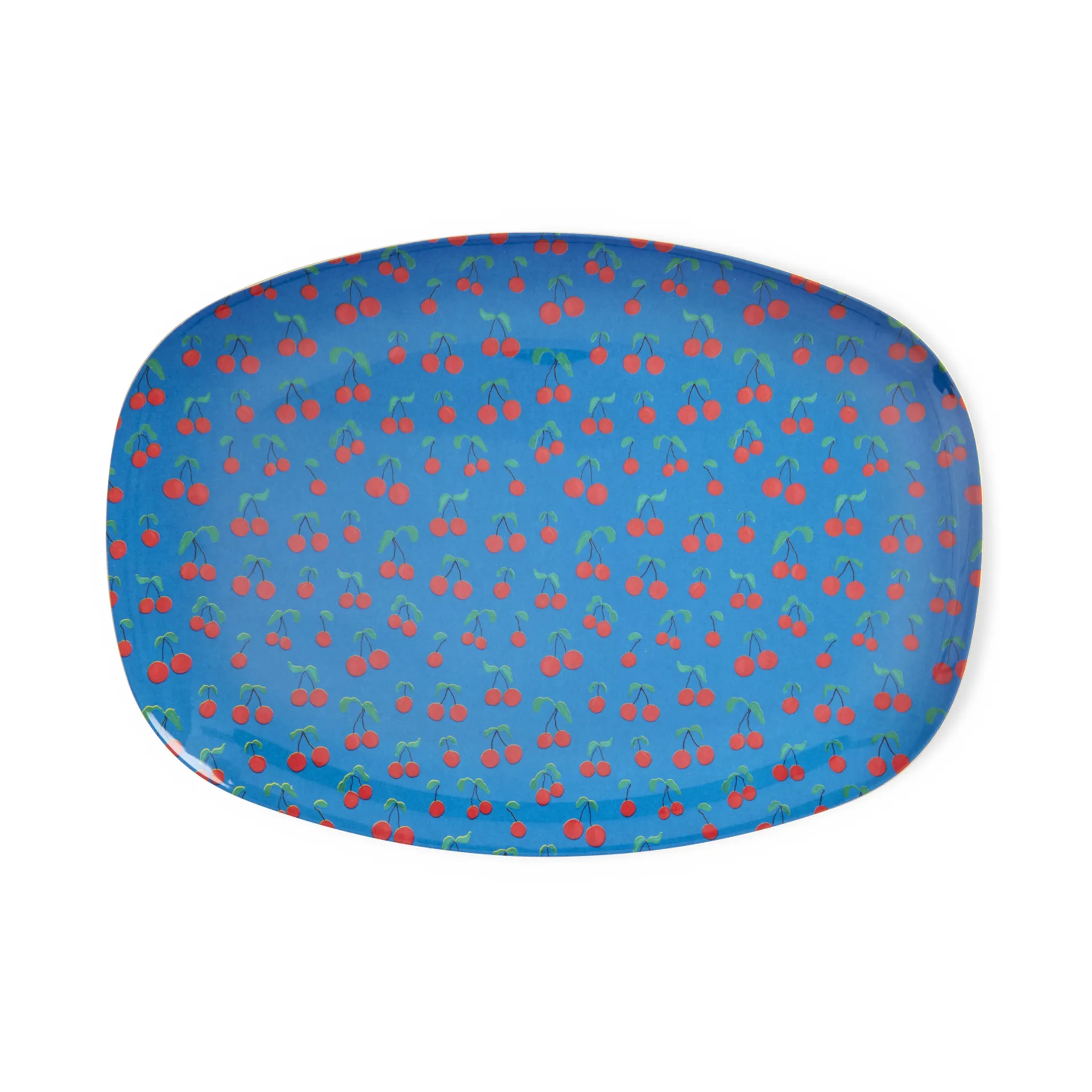 Rice Melaminteller 22 x 30cm, Kirsche RICE