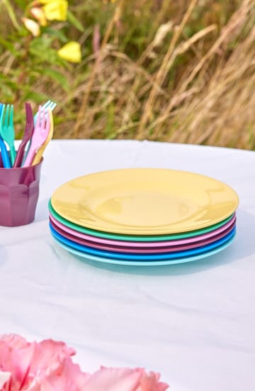 Rice Melaminteller Ø26 cm 6er-Pack - Show youre true colors - RICE