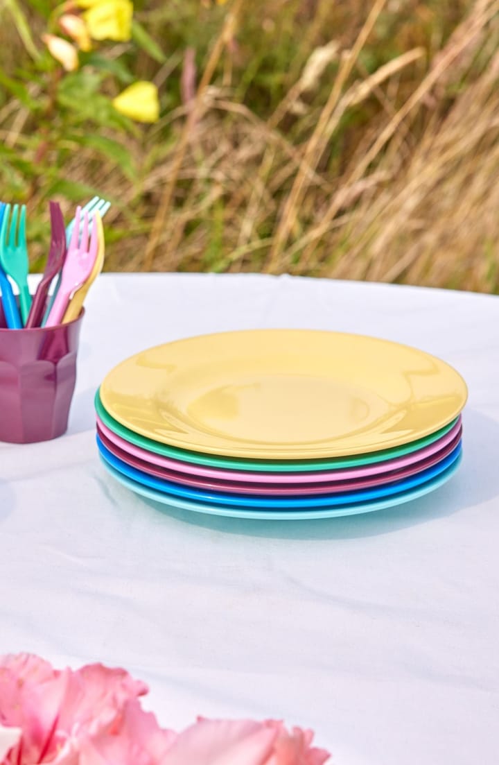 Rice Melaminteller Ø26 cm 6er-Pack, Show youre true colors RICE