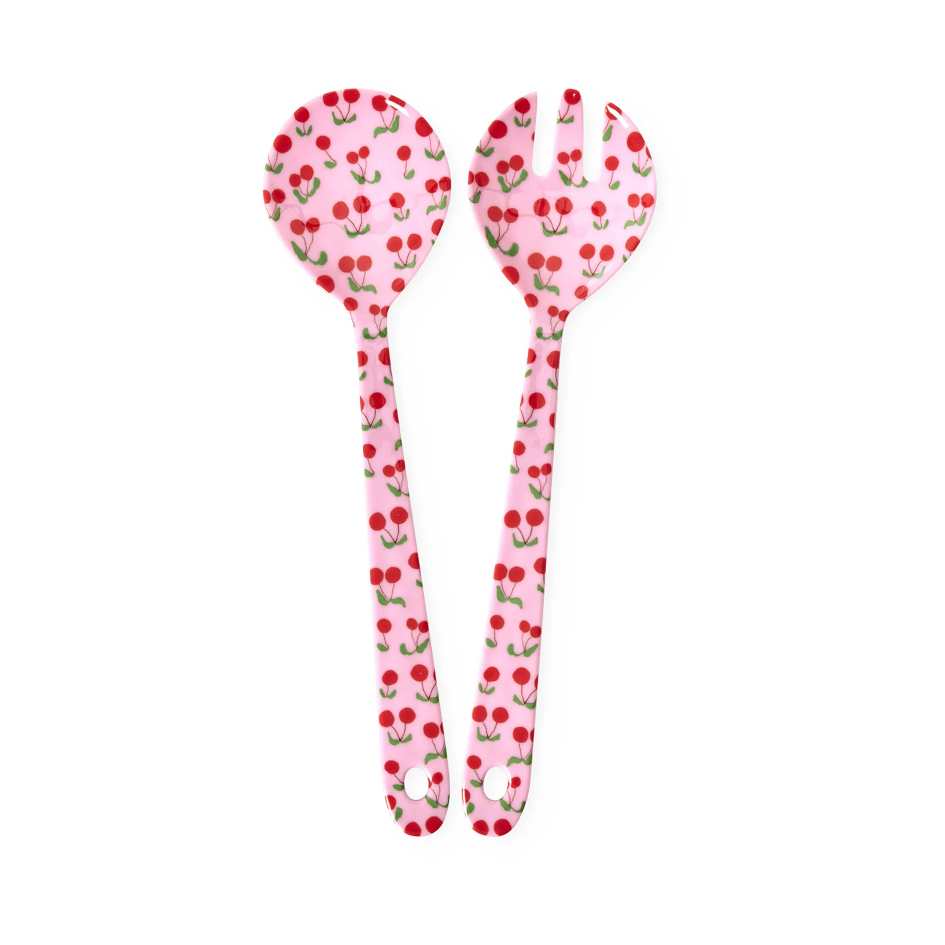Rice Salatbesteck Melamin 2 Teile, Kirsche RICE