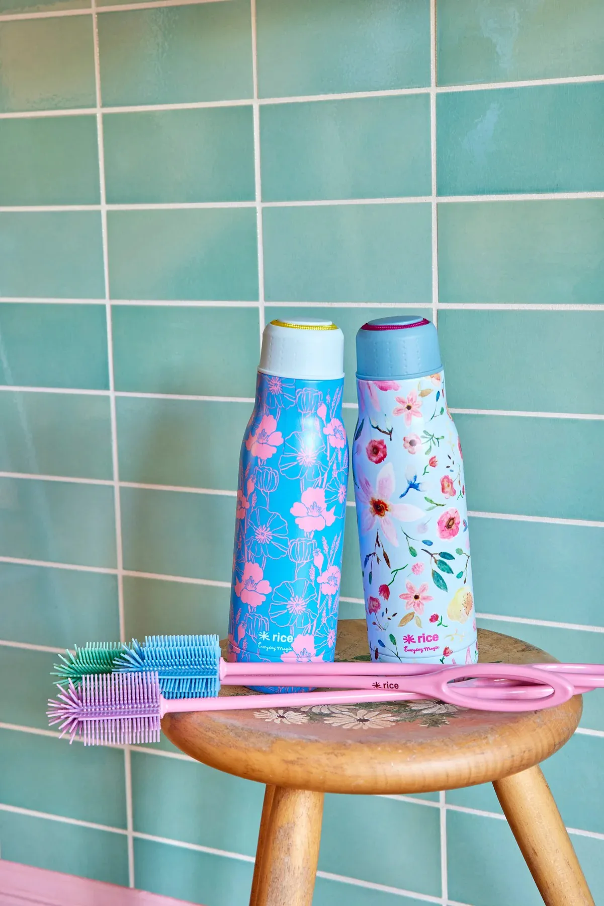 Rice Thermosflasche 50cl, Poppie love-blue RICE