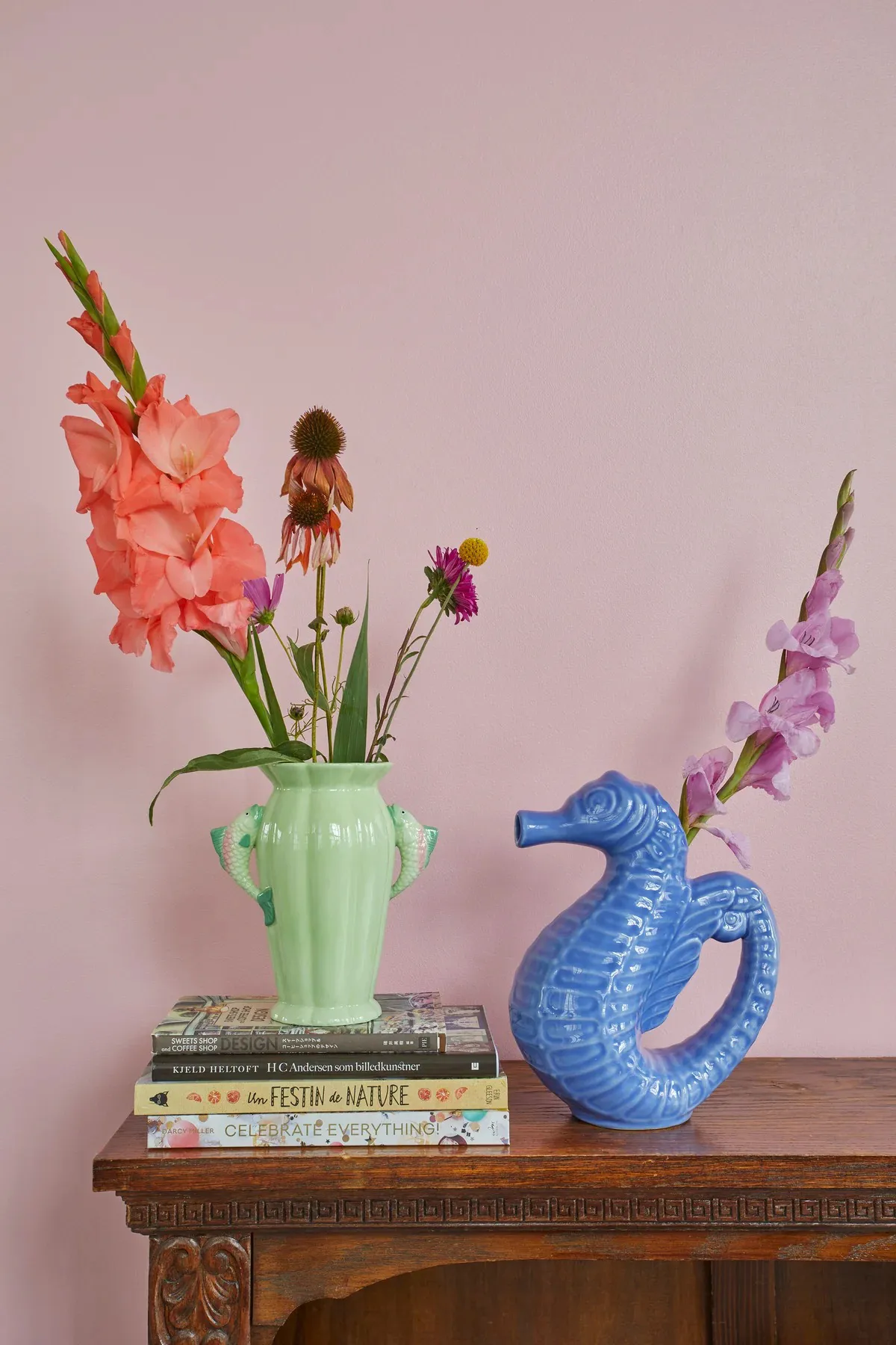 Rice Vase Fisch 20cm, Green RICE