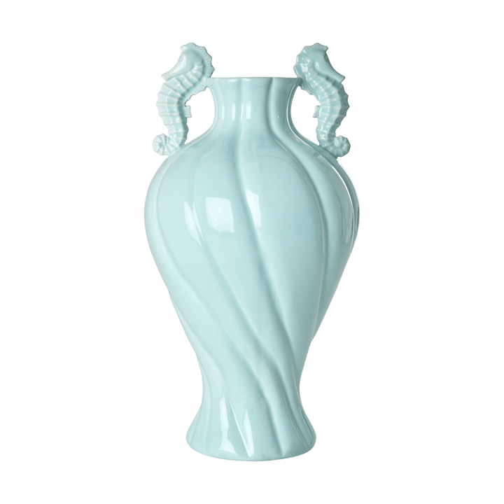 Rice Vase seahorse large 41,3 cm, Mint RICE