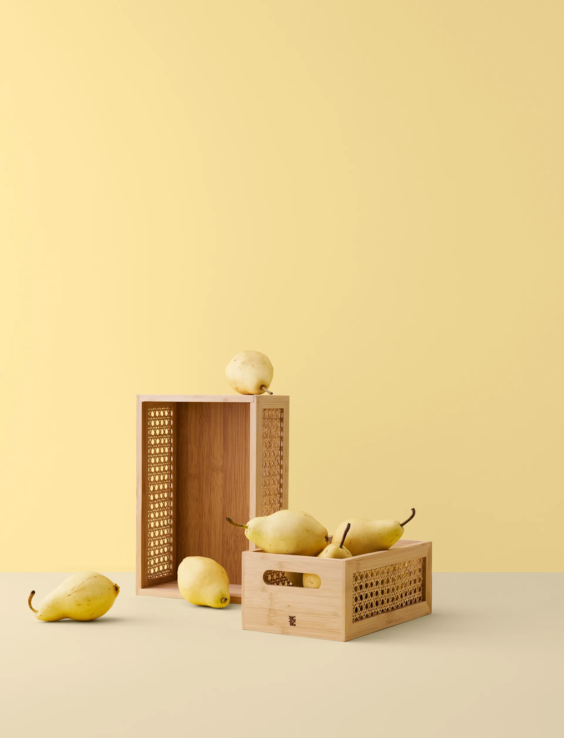 Bamboo box Aufbewahrungsbox 15x25 cm, Bambus RIG-TIG