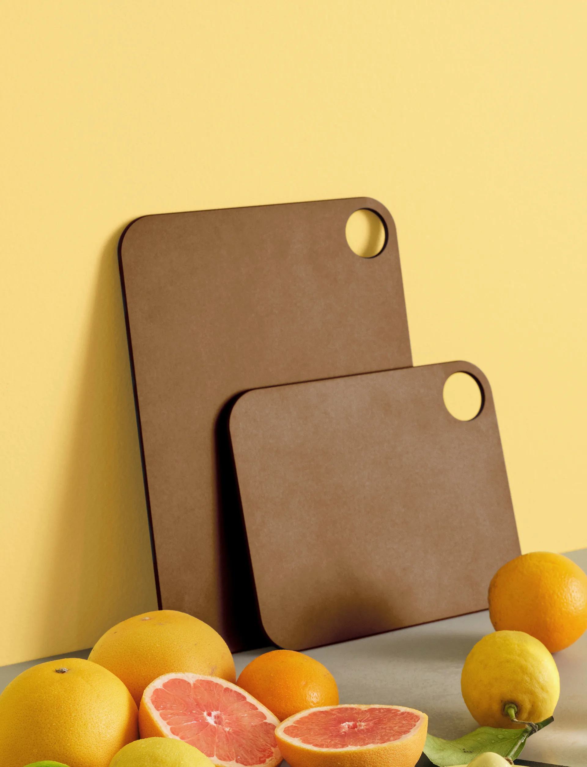 CUT-IT Schneidebrett, Brown, 18,7x23,5 cm RIG-TIG