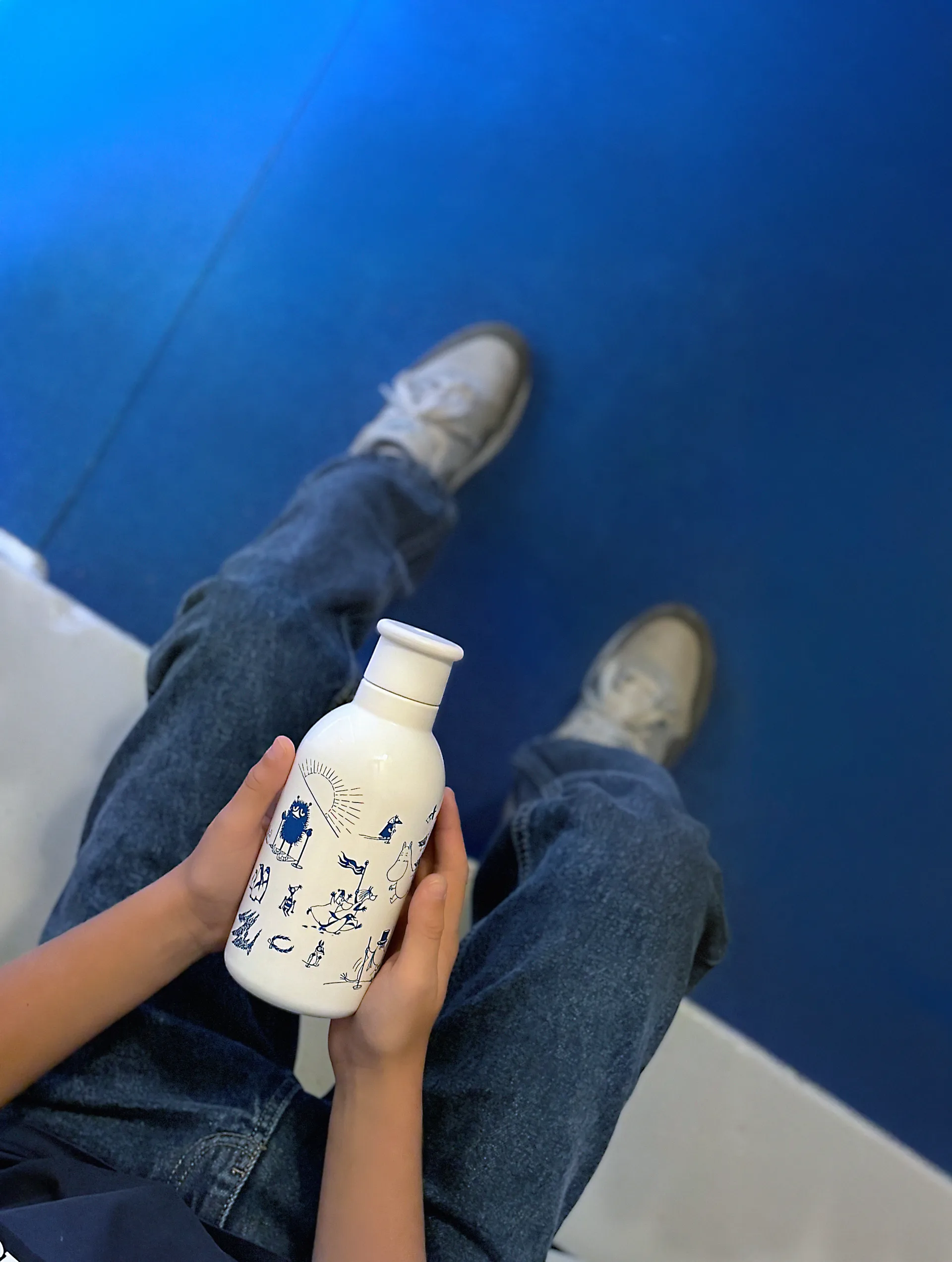 DRINK-IT Mumin Thermosflasche 0,5 L, Courage RIG-TIG