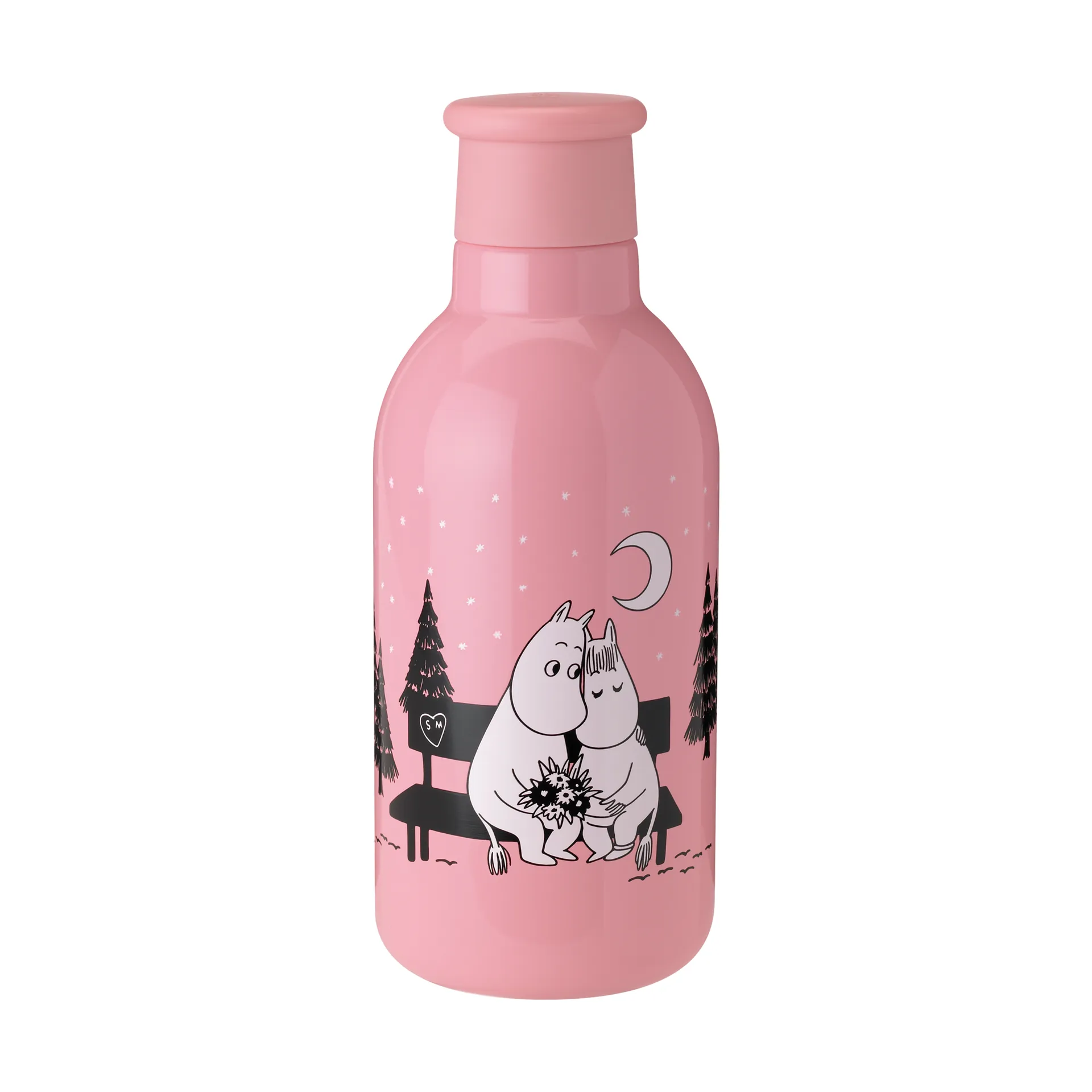 DRINK-IT Mumin Thermosflasche 0,5 L, I Love You RIG-TIG
